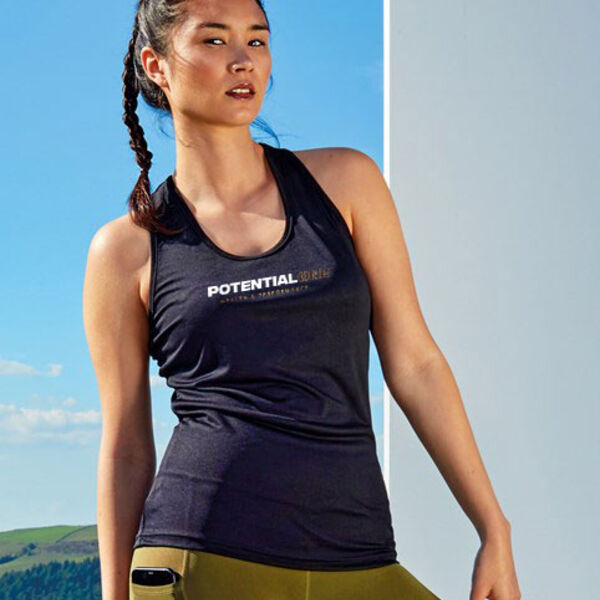 SUPERSTARSTUDIO  - Potential One Women's Yoga Knot Vest Thumbnail