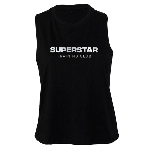 SUPERSTARSTUDIO  - Women's Racerback Cropped Tank Thumbnail